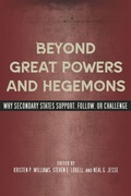 Cover: Beyond Great Powers and Hegemons - Stanford University Press
