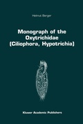 Cover: Monograph of the Oxytrichidae (Ciliophora, Hypotrichia) - Springer