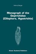 Cover: Monograph of the Oxytrichidae (Ciliophora, Hypotrichia) - Springer