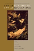 Cover: Law As Punishment / Law As Regulation - Stanford University Press