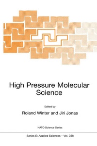 Enlarge image Cover: High Pressure Molecular Science - Kluwer Academic Publishers