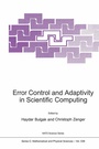 Cover: Error Control and Adaptivity in Scientific Computing - Kluwer Academic Publishers
