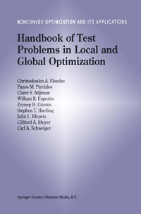 Enlarge image Cover: Handbook of Test Problems in Local and Global Optimization - Springer