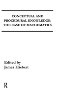 Cover: Conceptual and Procedural Knowledge - Routledge