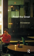 Cover: Peter the Great - Routledge