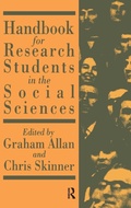 Cover: Handbook for Research Students in the Social Sciences - Routledge