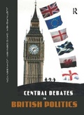 Cover: Central Debates in British Politics - Routledge