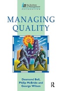 Cover: Managing Quality - Routledge