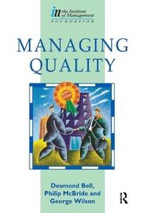 Enlarge image Cover: Managing Quality - Routledge