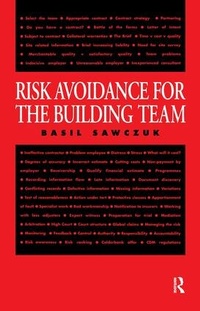 Abbildung von: Risk Avoidance for the Building Team - Routledge