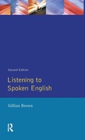 Cover: Listening to Spoken English - Routledge