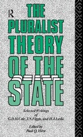 Cover: The Pluralist Theory of the State - Routledge