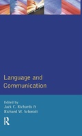 Cover: Language and Communication - Routledge