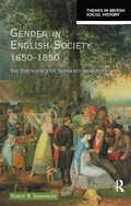 Cover: Gender in English Society 1650-1850 - Routledge