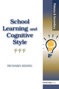Cover: School Learning and Cognitive Styles - CRC Press