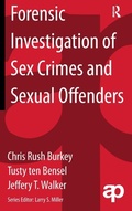 Cover: Forensic Investigation of Sex Crimes and Sexual Offenders - Routledge