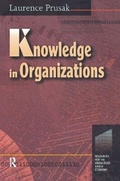 Cover: Knowledge in Organisations - Routledge