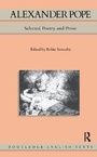 Cover: Alexander Pope - Routledge
