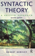 Cover: Syntactic Theory - Routledge