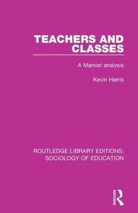 Enlarge image Cover: Teachers and Classes - Routledge
