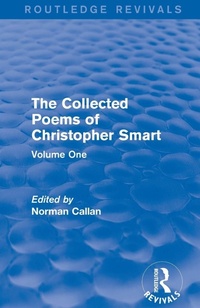 Enlarge image Cover: Routledge Revivals: The Collected Poems of Christopher Smart (1949) - Routledge