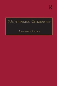 Enlarge image Cover: (Un)thinking Citizenship - Routledge
