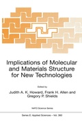 Bild: Implications of Molecular and Materials Structure for New Technologies - Kluwer Academic Publishers