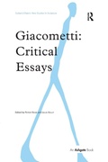 Cover: Giacometti: Critical Essays - Routledge