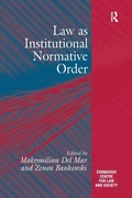 Cover: Law as Institutional Normative Order - Routledge