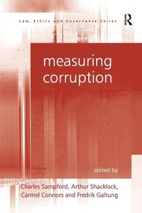 Enlarge image Cover: Measuring Corruption - Routledge