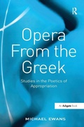 Cover: Opera From the Greek - Routledge