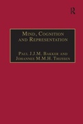 Cover: Mind, Cognition and Representation - Routledge