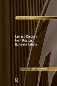 Abbildung von: Law and Recovery From Disaster: Hurricane Katrina - Routledge