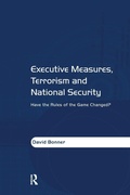 Cover: Executive Measures, Terrorism and National Security - Routledge