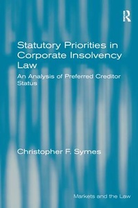 Abbildung von: Statutory Priorities in Corporate Insolvency Law - Routledge