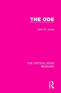 Cover: The Ode - Routledge