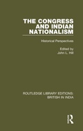 Cover: The Congress and Indian Nationalism - Routledge