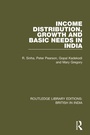 Cover: Income Distribution, Growth and Basic Needs in India - Routledge