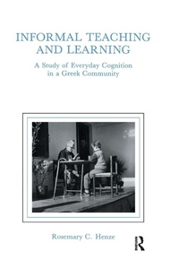 Enlarge image Cover: informal Teaching and Learning - Routledge