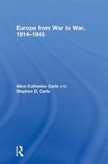 Cover: Europe from War to War, 1914-1945 - Routledge
