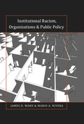 Cover: Institutional Racism, Organizations & Public Policy - Peter Lang Verlag