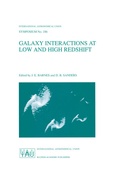 Cover: Galaxy Interactions at Low and High Redshift - Springer
