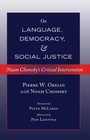 Cover: On Language, Democracy, and Social Justice - Peter Lang Verlag