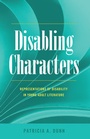 Cover: Disabling Characters - Peter Lang Verlag