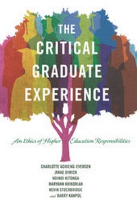 Enlarge image Cover: The Critical Graduate Experience - Peter Lang Verlag