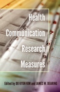 Cover: Health Communication Research Measures - Peter Lang Verlag