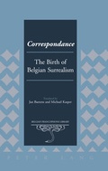 Cover: Correspondance - Peter Lang Verlag