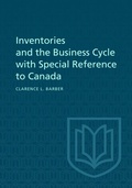 Cover: Inventories and the Business Cycle - University of Toronto Press