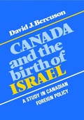 Cover: Canada and the Birth of Israel - University of Toronto Press