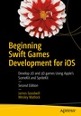 Cover: Beginning Swift Games Development for iOS - APress